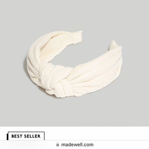 Madewell knotted covered headband